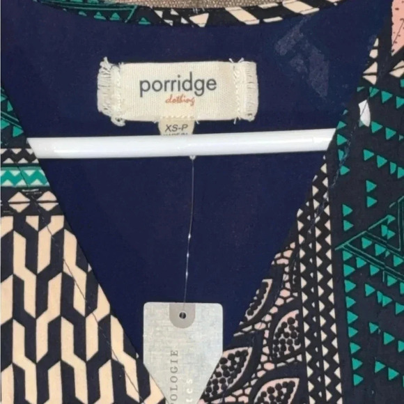 💥NWT ANTHROPOLOGIE Porridge Virginia Wrap Maxi Designer Dress Women’s Petite XS - Picture 4 of 11